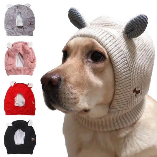 Quiet Dog Ear Muff – Soft Noise-Reducing Hood for Grooming, Travel & Fireworks