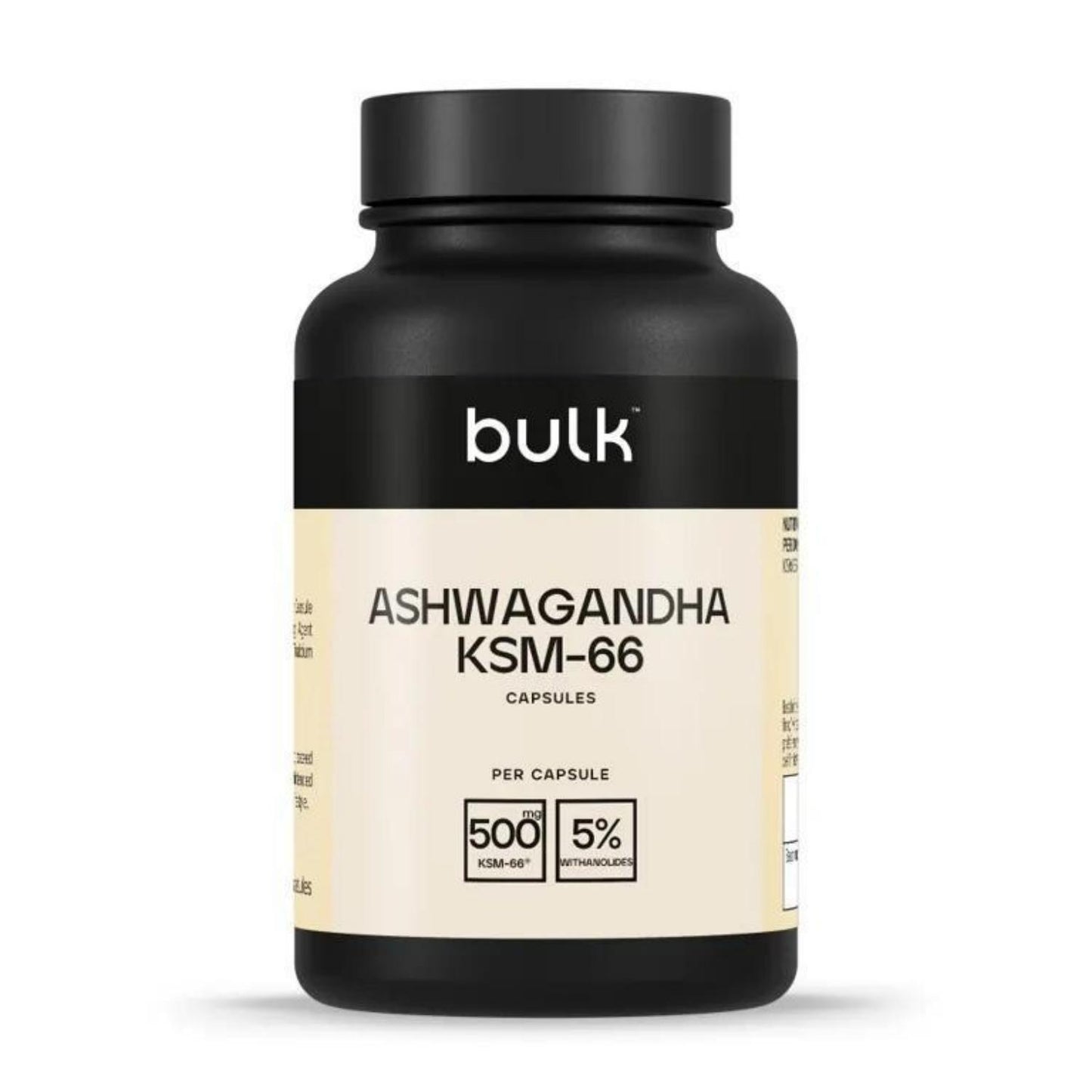 Ashwagandha KSM-66 Capsules – Stress Relief & Cortisol Support Supplement