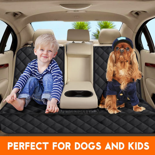 Heavy-Duty Waterproof Dog Car Seat Cover – Protect Seats from Hair, Mud & Scratches