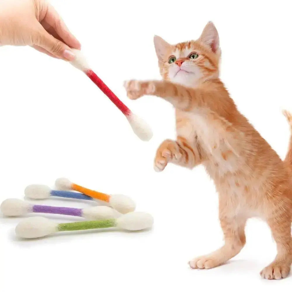 Oversized Cat Chew Toy Set – Soft Interactive Toys for Play, Teething & Enrichment