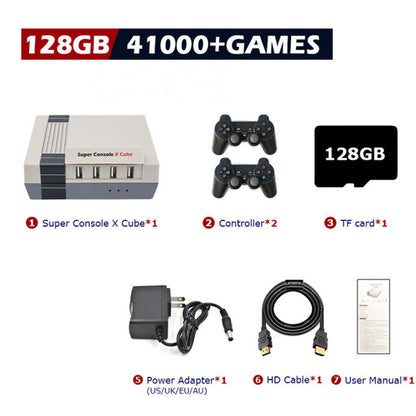 Retro Gaming Console – Built-In Classic Games, HD Output, 2 Controllers