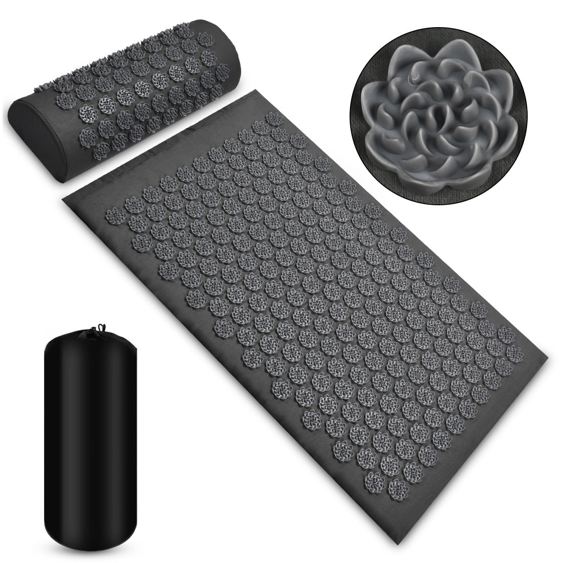 Premium Acupressure Foot & Body Mat – Stress Relief Mat for Back Pain, Sleep & Muscle Tension