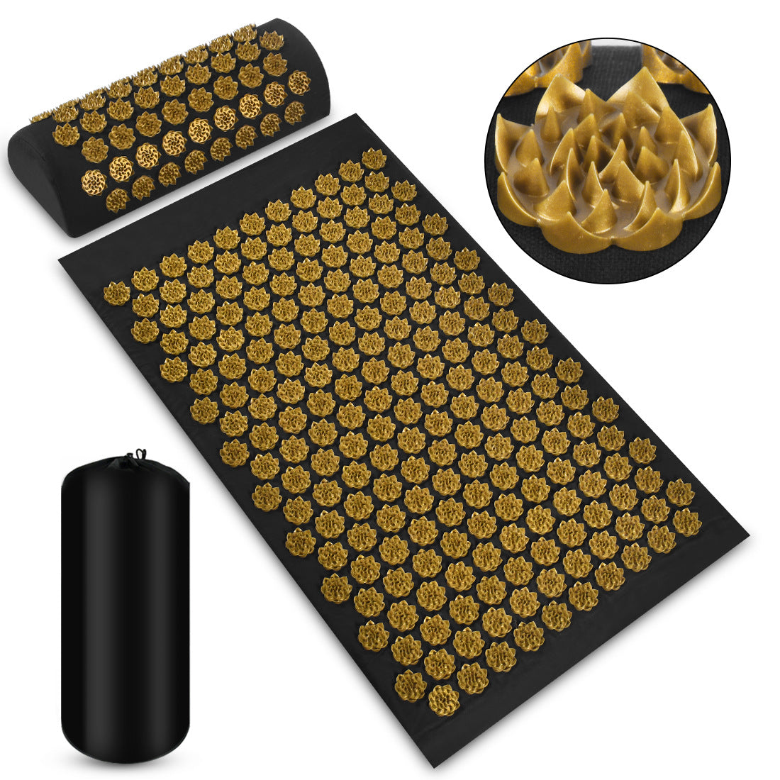 Premium Acupressure Foot & Body Mat – Stress Relief Mat for Back Pain, Sleep & Muscle Tension
