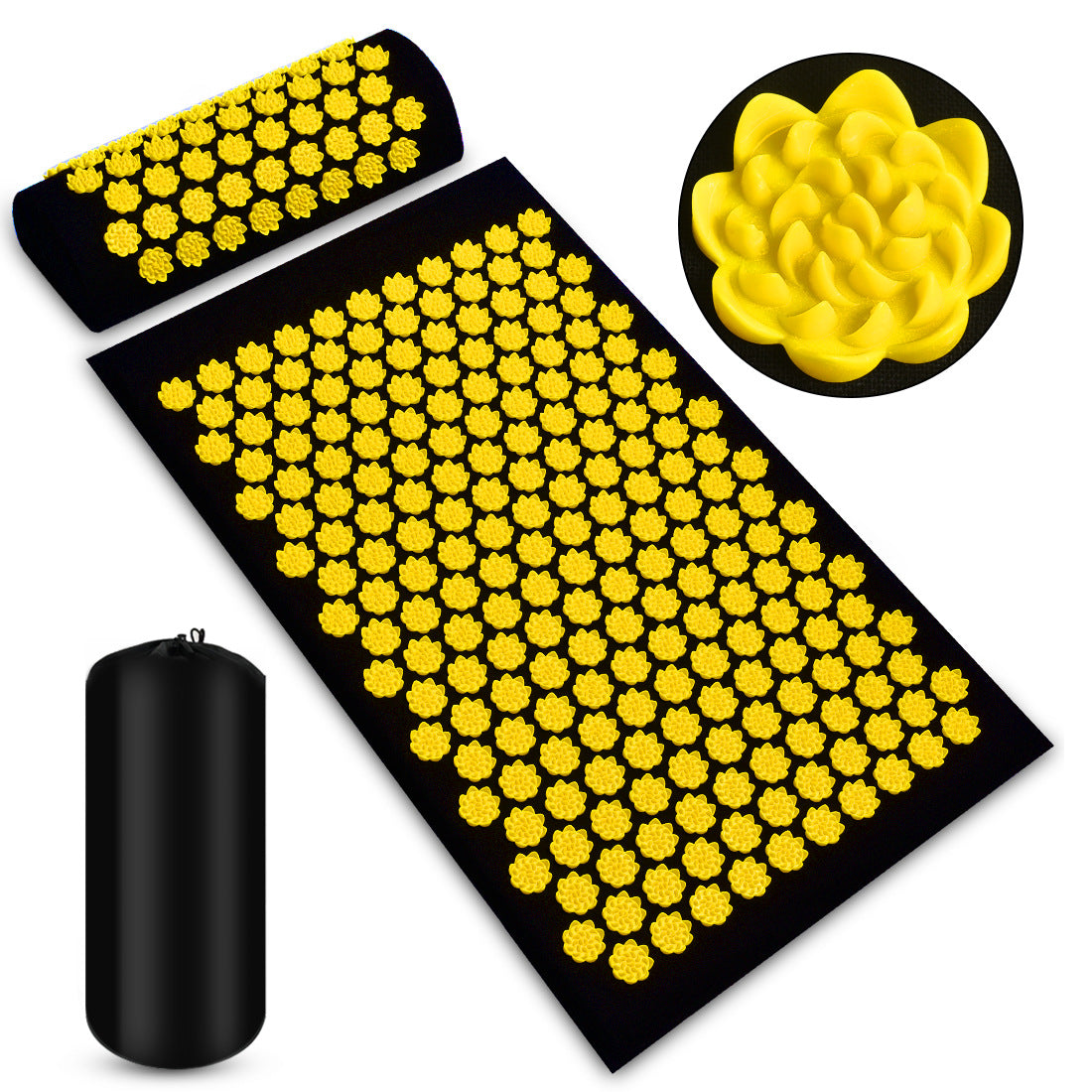 Premium Acupressure Foot & Body Mat – Stress Relief Mat for Back Pain, Sleep & Muscle Tension