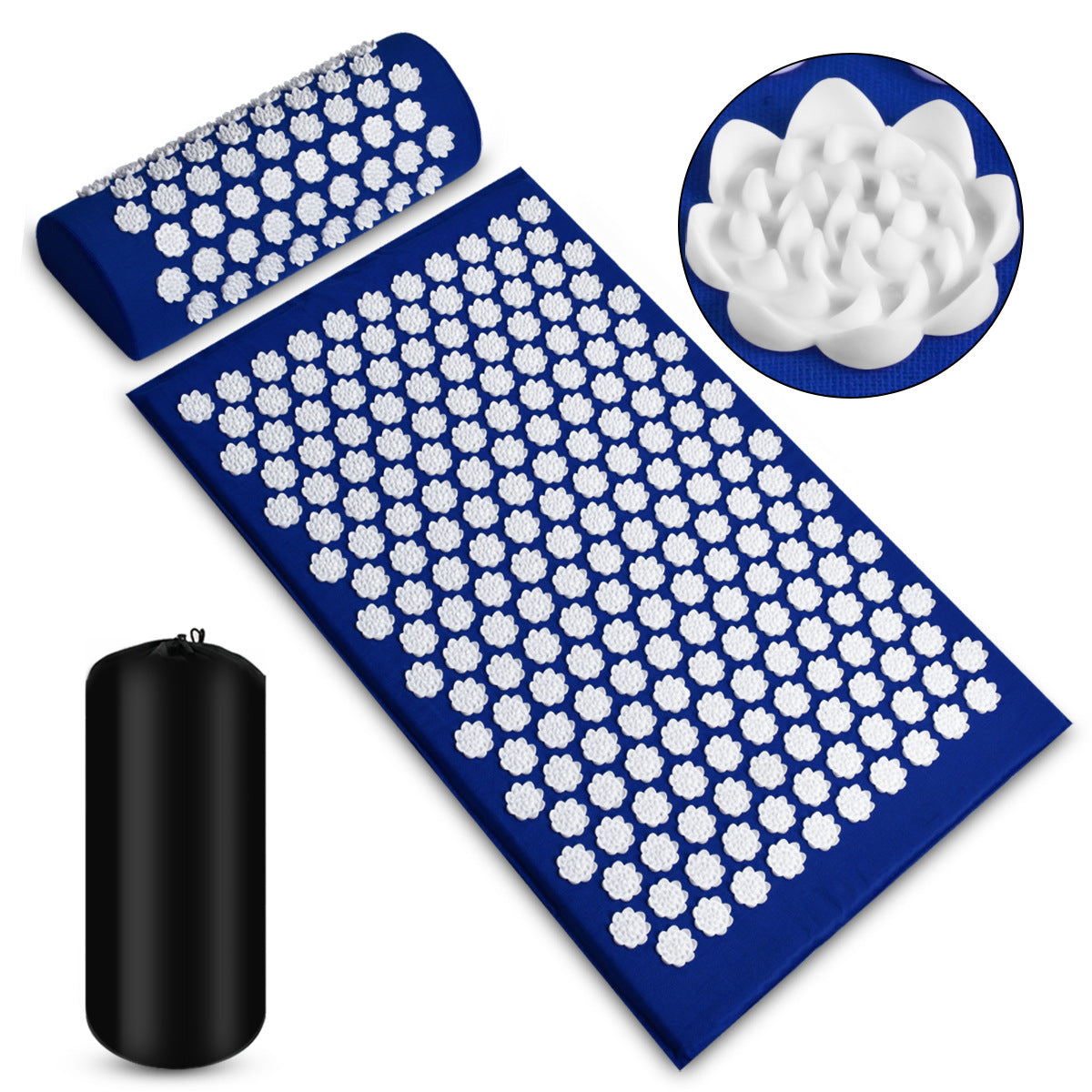 Premium Acupressure Foot & Body Mat – Stress Relief Mat for Back Pain, Sleep & Muscle Tension