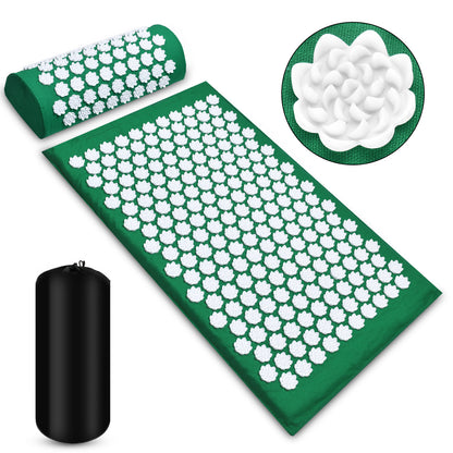 Premium Acupressure Foot & Body Mat – Stress Relief Mat for Back Pain, Sleep & Muscle Tension