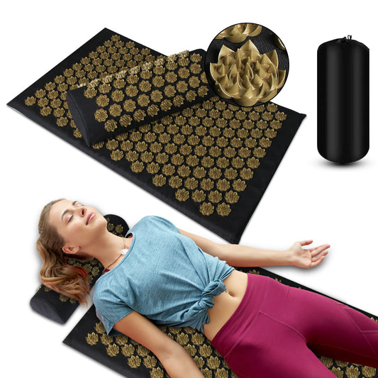 Premium Acupressure Foot & Body Mat – Stress Relief Mat for Back Pain, Sleep & Muscle Tension