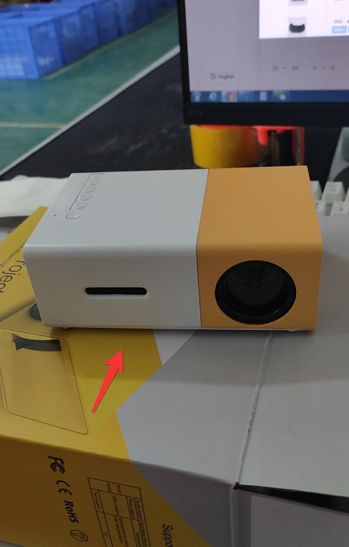 PocketBeam YG300 Mini Projector – 3D-Ready HD Home Theater