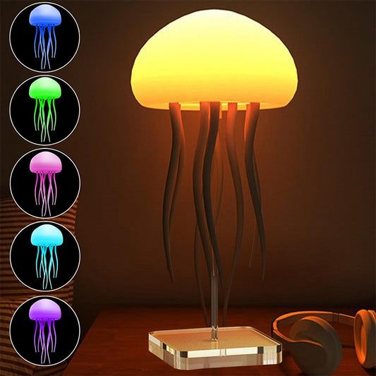 Floating Jellyfish Mood Lamp – Soothing LED Aquarium Light for Relaxation & Home Décor
