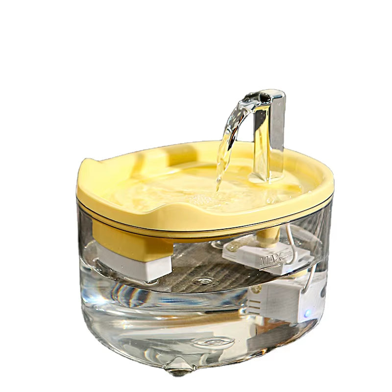 Automatic Cat Water Fountain with Filter | Silent Circulating Pet Water Dispenser | Anti-Dry Burning