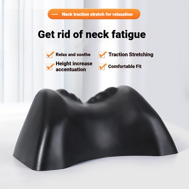 Anti-Curve Gravity Acupressure Shoulder And Neck Stretching Traction PU Cervical Pillow