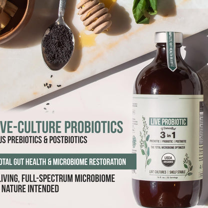 Advanced Probiotic Supplement – Gut Health, Bloating & Digestive Support
