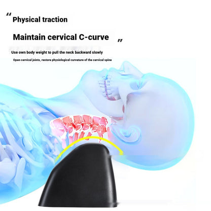 Anti-Curve Gravity Acupressure Shoulder And Neck Stretching Traction PU Cervical Pillow