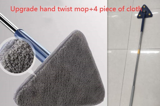 CleanReach 360° Triangle Mop