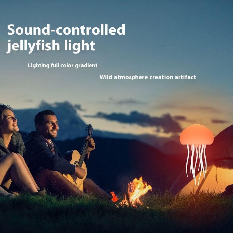 Floating Jellyfish Mood Lamp – Soothing LED Aquarium Light for Relaxation & Home Décor