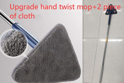 CleanReach 360° Triangle Mop