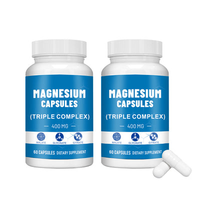 Magnesium Glycinate Capsules – Muscle Relaxation & Sleep Support Supplement