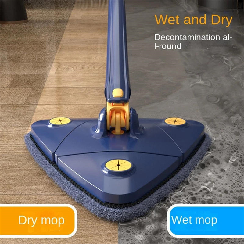 CleanReach 360° Triangle Mop