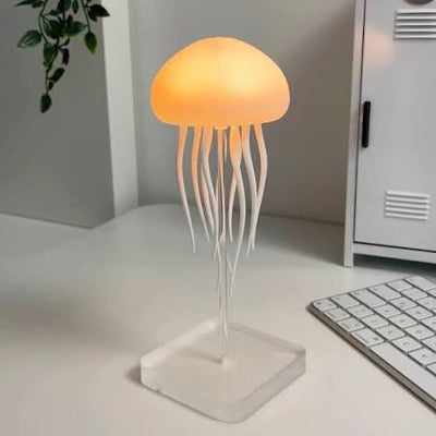 OceanBreeze Jellyfish Light – Calming LED Table Lamp for Bedside Ambiance