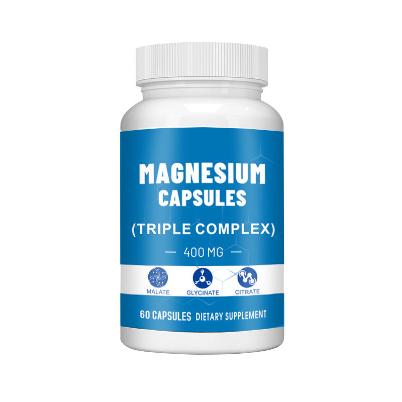 Magnesium Glycinate Capsules – Muscle Relaxation & Sleep Support Supplement