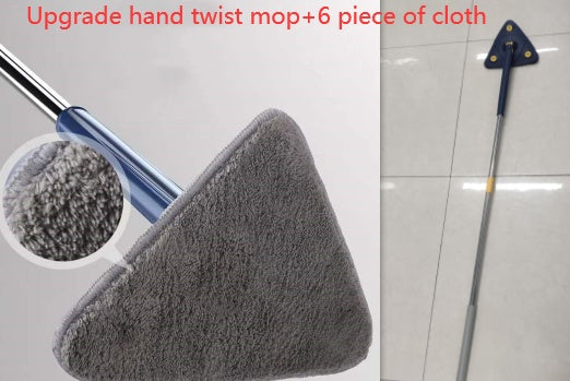 CleanReach 360° Triangle Mop